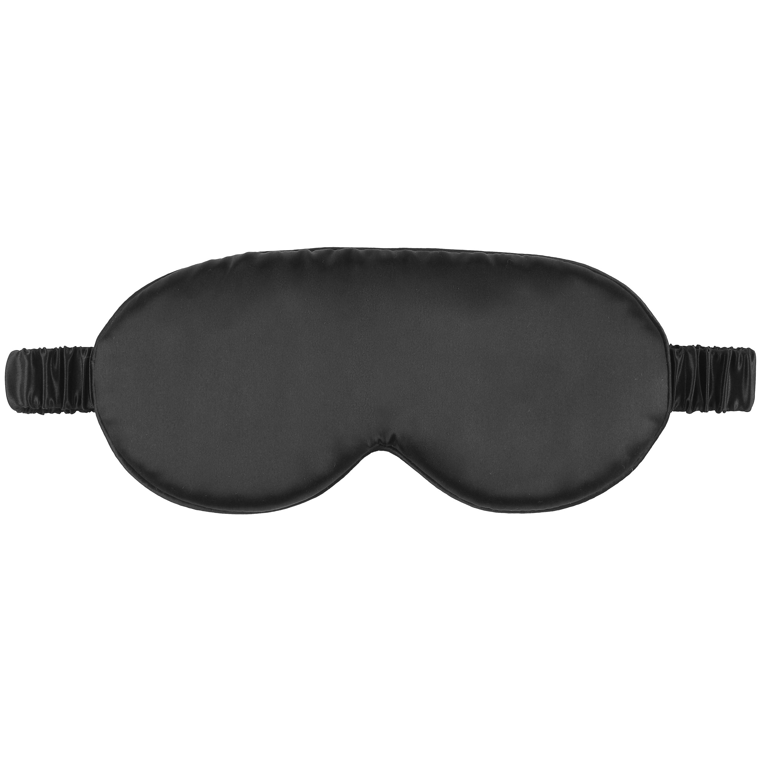 Antifaz 3D de seda Black