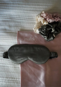 Antifaz de seda Black