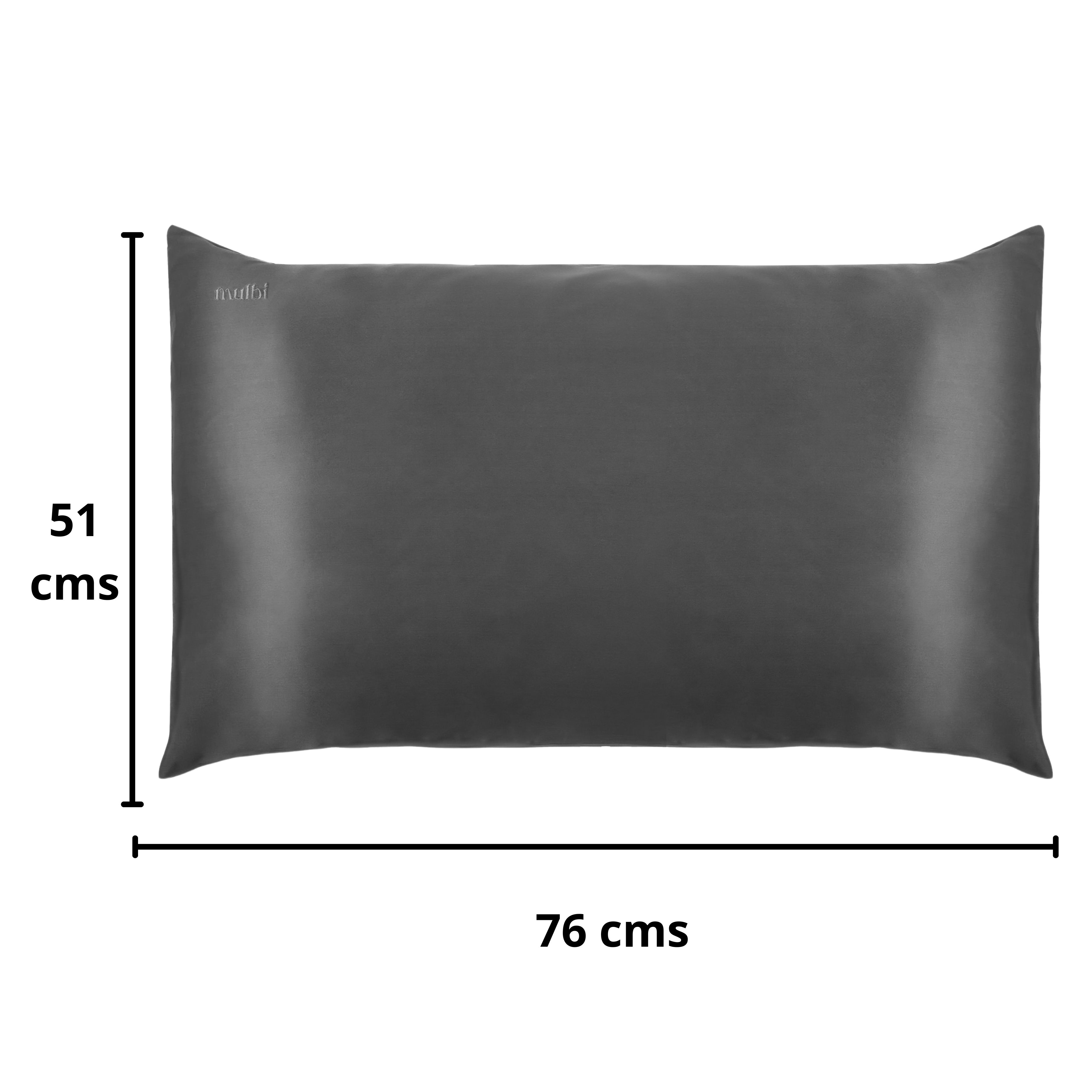 Set 2 Fundas Standard Charcoal