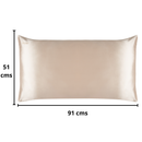 Funda de almohada King Size Caramel