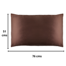 Set 2 Fundas Standard Chocolate