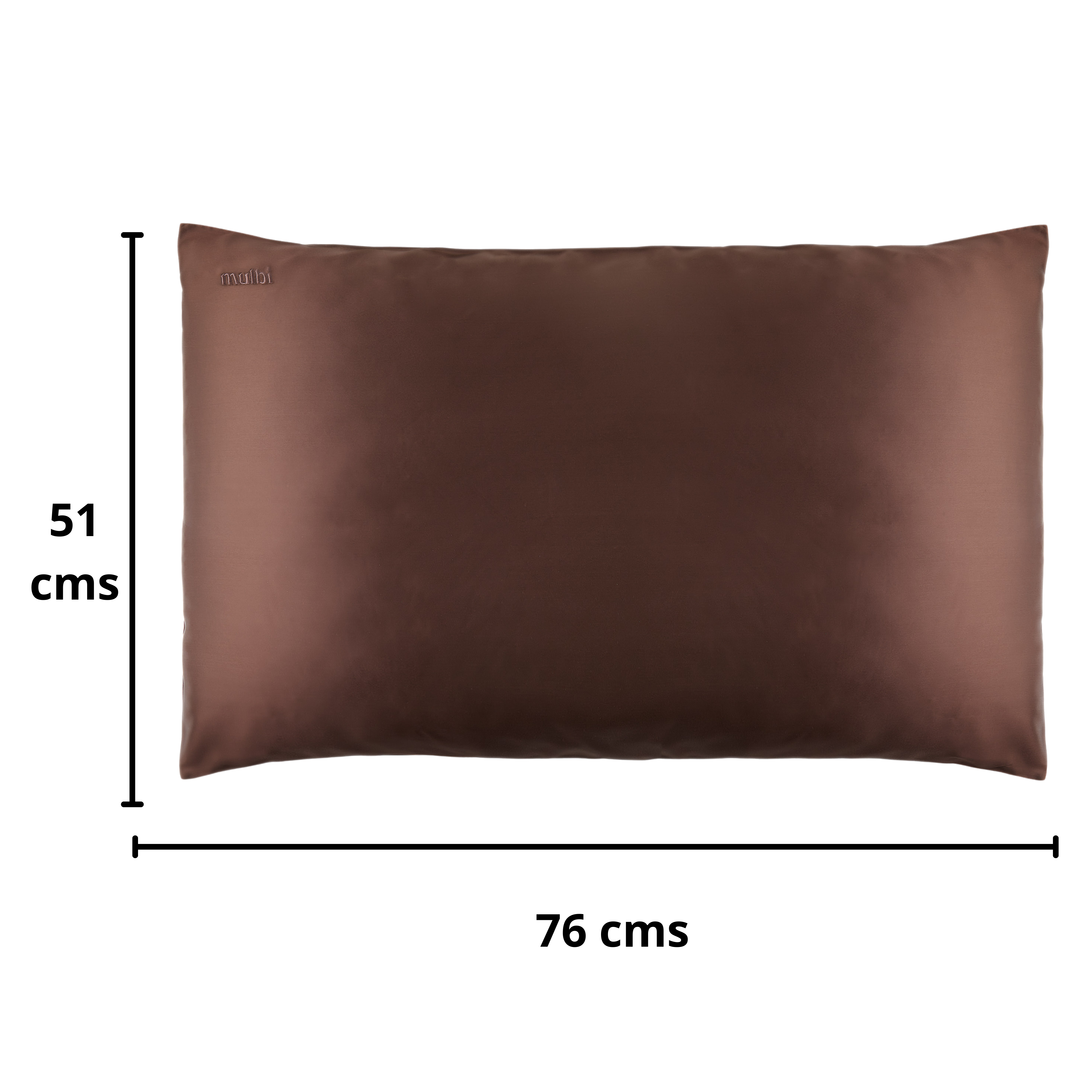 Set 2 Fundas Standard Chocolate