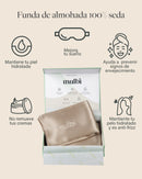 Set 2 Fundas Standard Cream