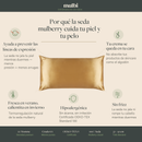 Funda de almohada King Size Gold