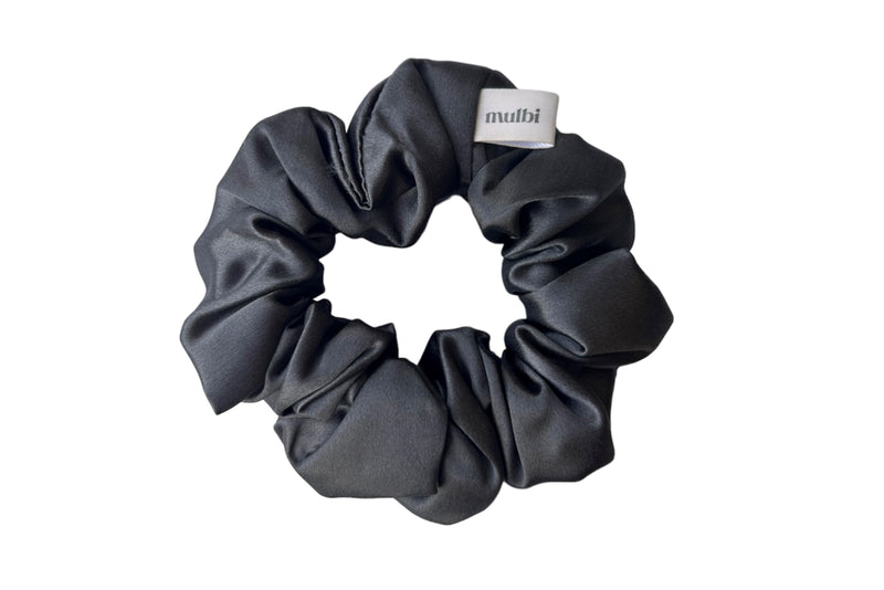 Scrunchie medium Charcoal