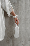 Set de 4 Scrunchies Charcoal de seda