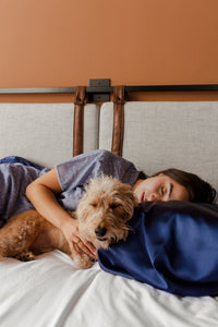 Gift Set 2 Fundas King Size Navy Blue