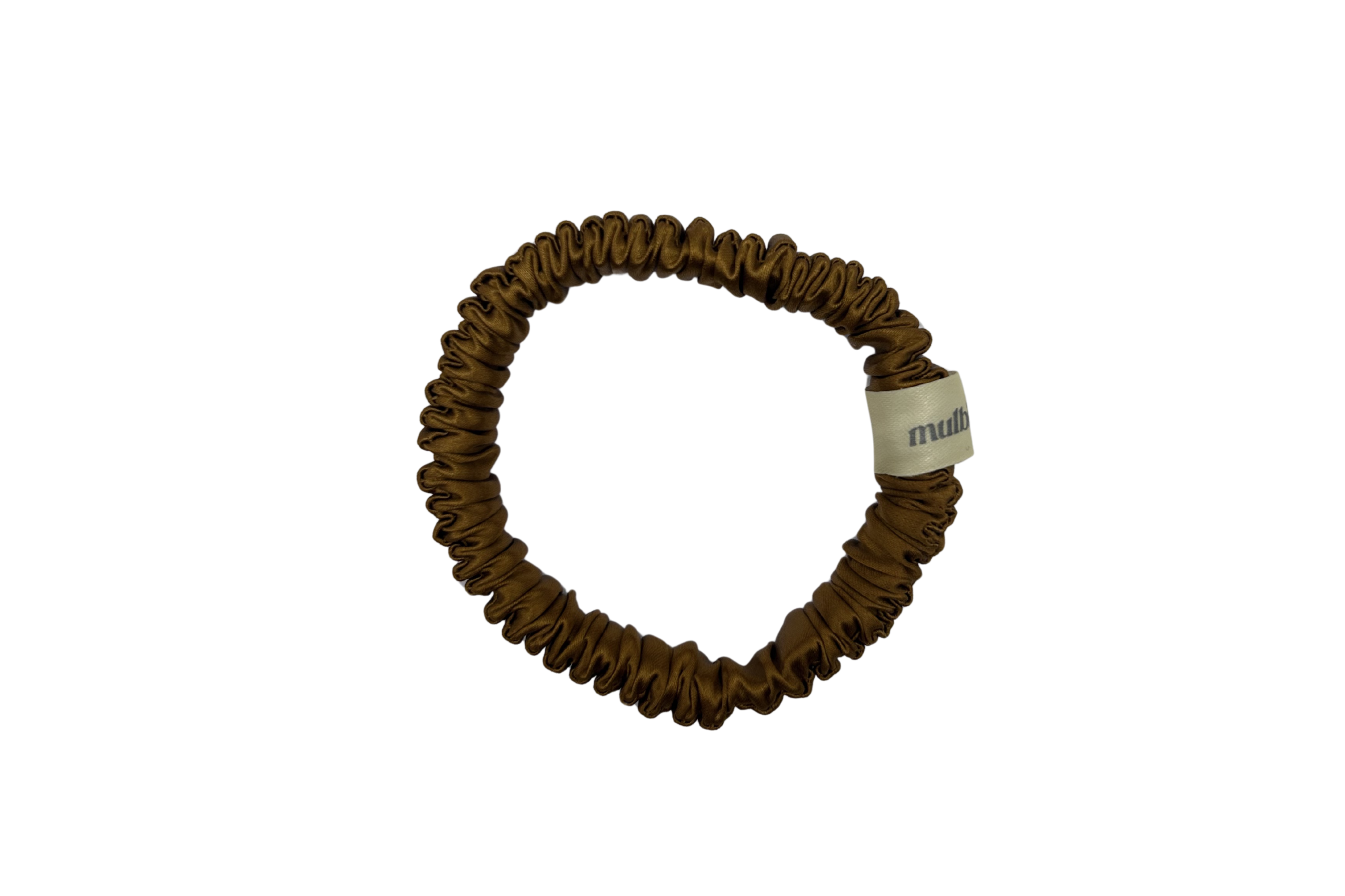 Set 4 Scrunchies Small Bronze