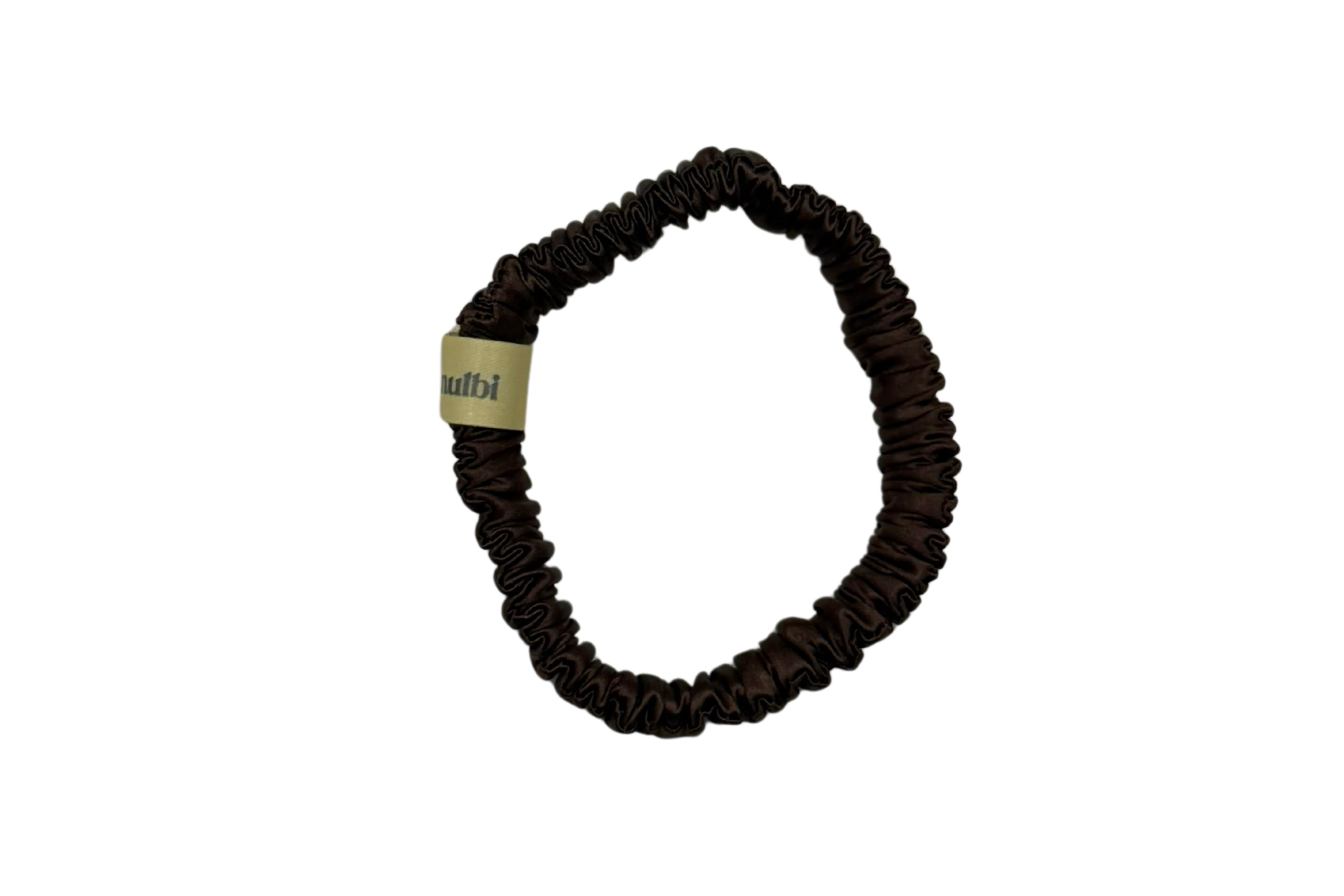 Set 4 Scrunchies Small Chocolate