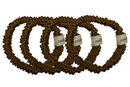 Set 4 Scrunchies Small Bronze