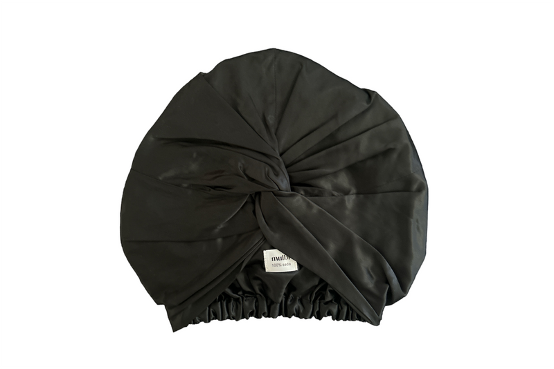 Turbante Seda Black