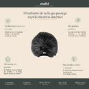 Turbante Seda Black