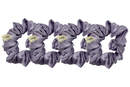 Set 4 Scrunchies Medium Lavender