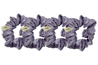 Set 4 Scrunchies Medium Lavender